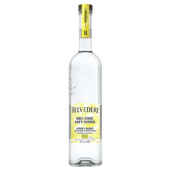 Belvedere Organic Infusions Lemon & Basil